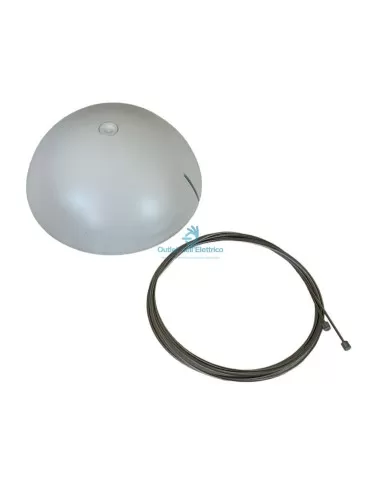 3f filippi 0124 110 rosace blanche pour suspension réglable 1mt